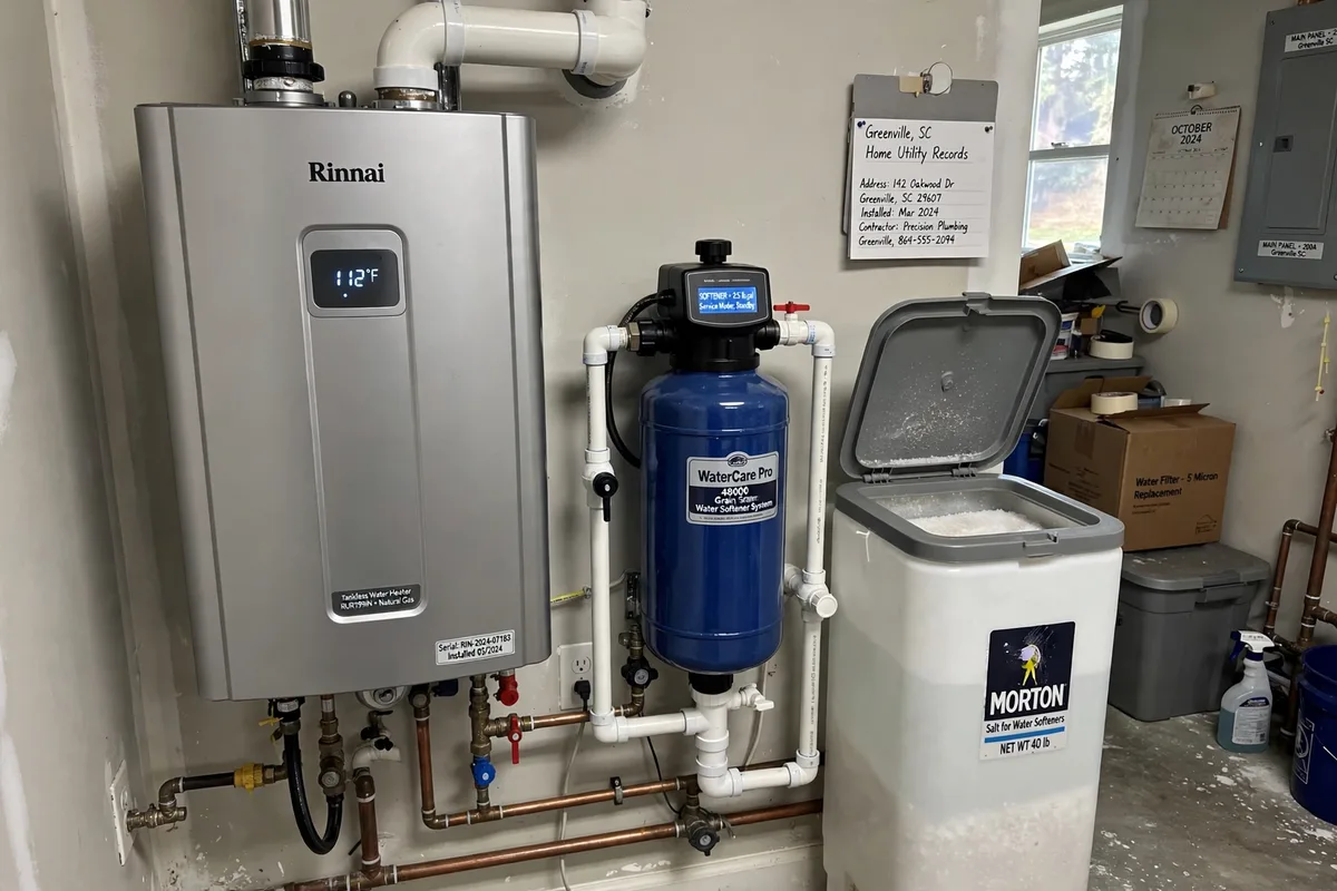 Tankless water heater service in Greenville, SC — SC Water Heater Services