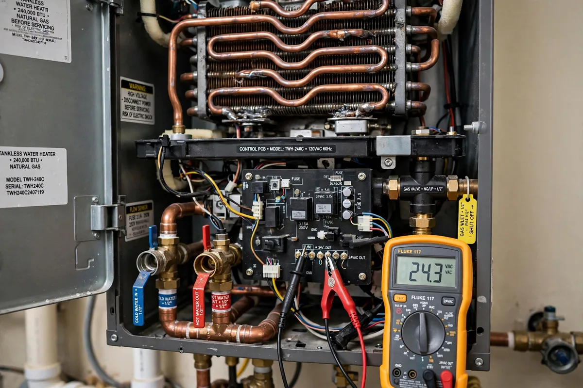 Tankless water heater repair and diagnostics in South Carolina — SC Water Heater Services